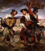 Ignacio Zuloaga Grape Pickers oil painting